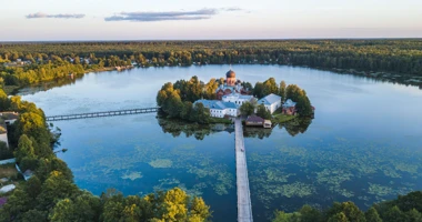 Введенский остров. Однодневный поход в Подмосковье