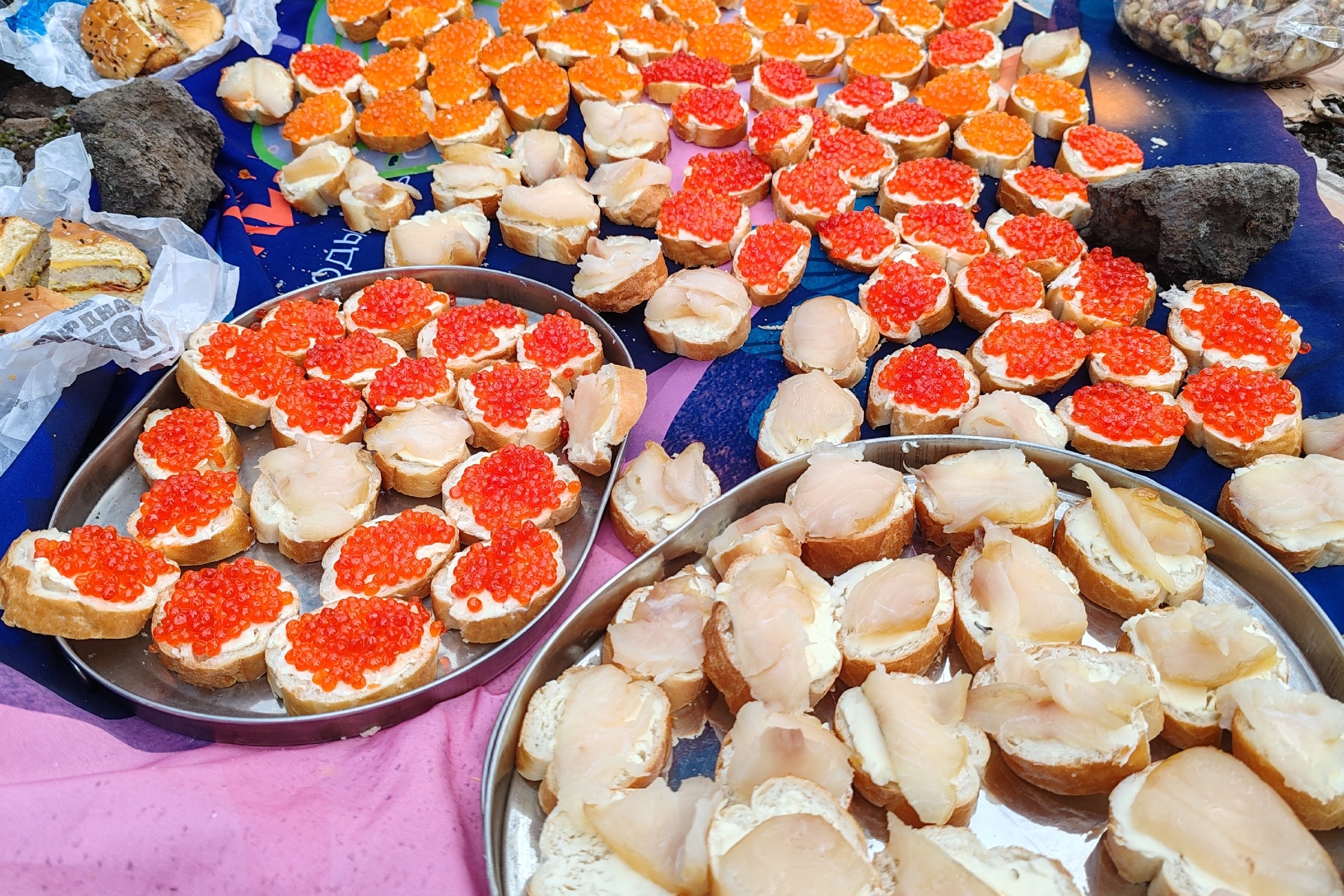 Местные камчатские деликатесы