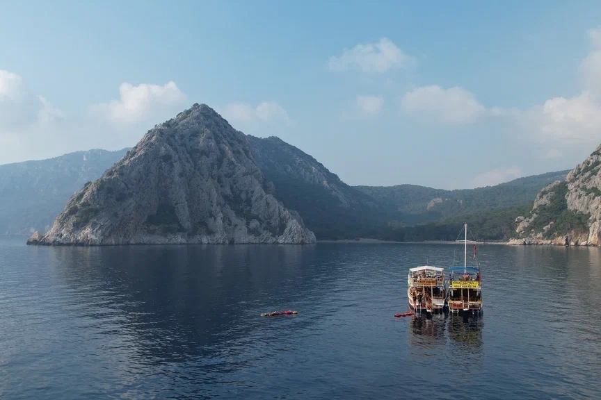 Выход в море на корабле